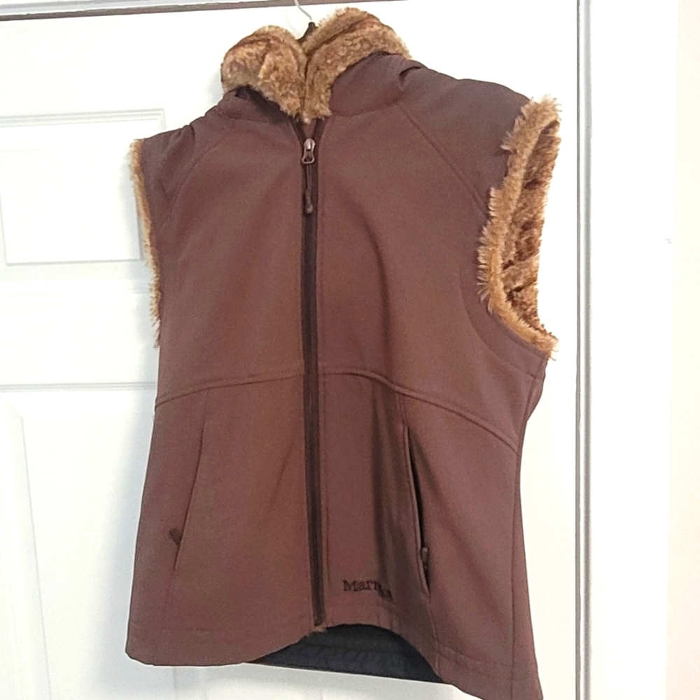 Marmot women's faux fur lined vest